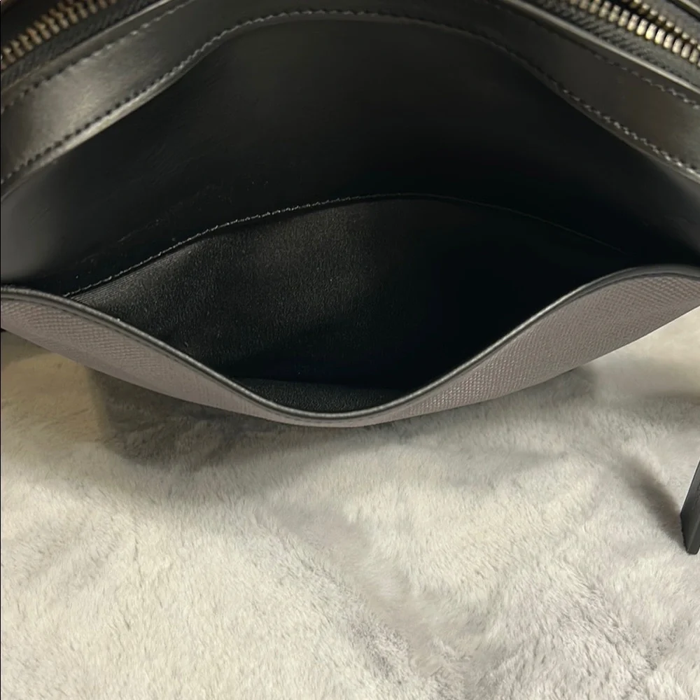 COACH F37609 Black and Gray Crossbody Messenger Bag NWT